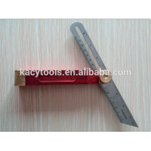 adjustable stainless steel angle aquare ruler